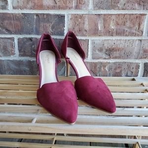 3/30 | Old Navy Maroon Pointed Toe Heels